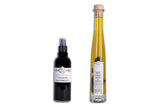 Basil Olive Oil - Cold Pressed from Olives & superior Balsamic Vinegar for perfect dressings