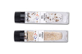 Two exceptional sea salts with ceps and white summer truffle for enhancing the flavour of meats, vegetables, and more